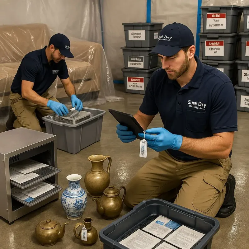 Content Protection and Restoration process in Shadyside, OH
